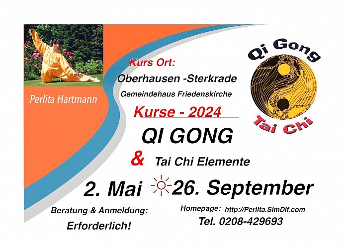 QiGong und TaiChi Kurse in Oberhausen-Sterkrade mit Perlita Hartmann